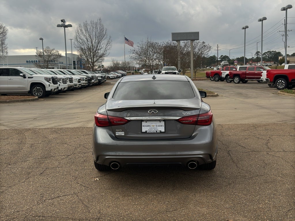 2022 INFINITI Q50 LUXE AWD
